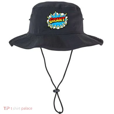 Grant Comic Name Retro Bucket Hat