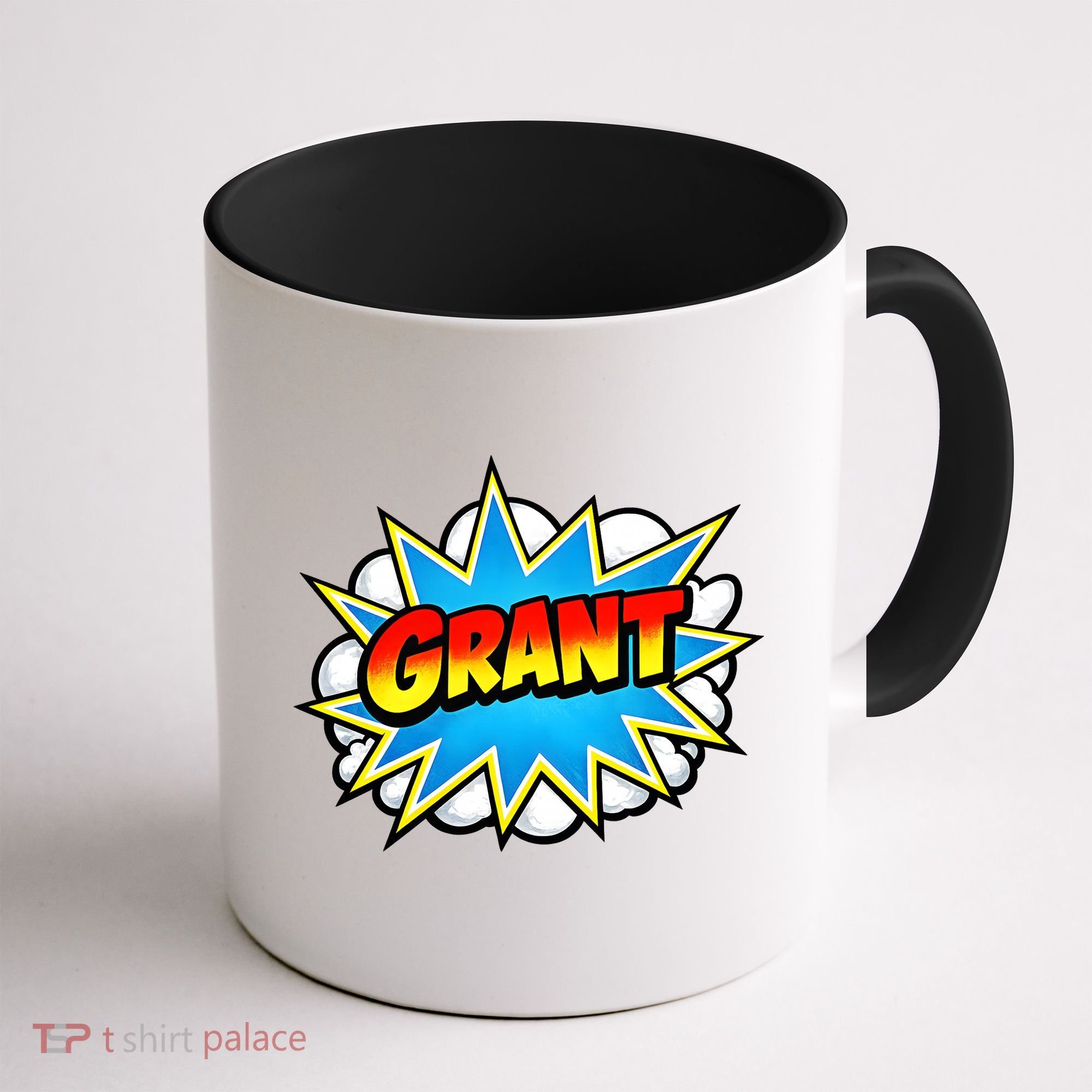 Grant Comic Name Retro Coffee Mug