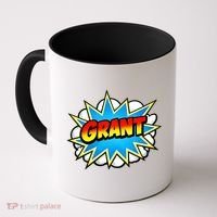 Grant Comic Name Retro Coffee Mug thumb 0