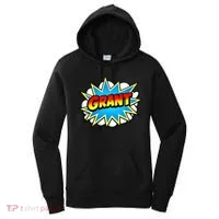 Grant Comic Name Retro Women's Hoodie thumb 0