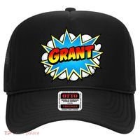 Grant Comic Name Retro Hat thumb 0