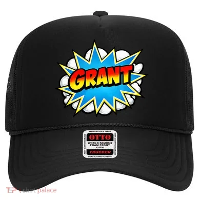 Grant Comic Name Retro Hat