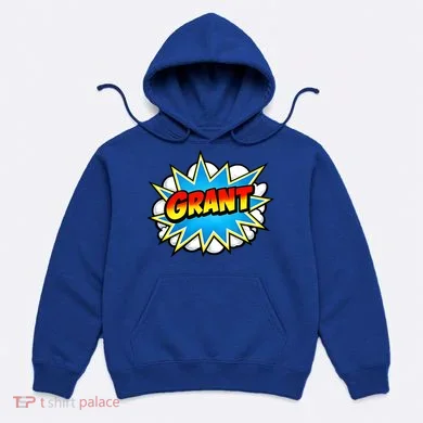 Grant Comic Name Retro Hoodie