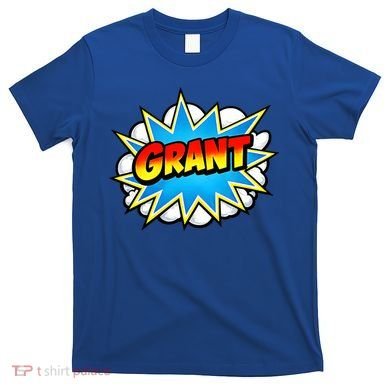 Grant Comic Name Retro T-Shirt