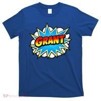 Grant Comic Name Retro T-Shirt thumb 0