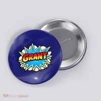 Grant Comic Name Retro Button thumb 0