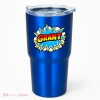 Grant Comic Name Retro Tumbler thumb 0