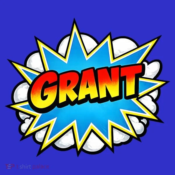 Grant Comic Name Retro Tumbler