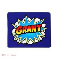 Grant Comic Name Retro Mousepad thumb 0
