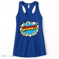 Grant Comic Name Retro Women's Tank Top thumb 0