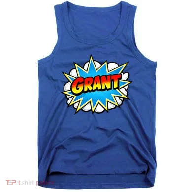 Grant Comic Name Retro Tank Top