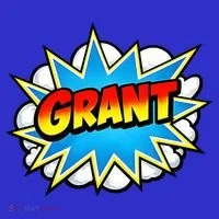 Grant Comic Name Retro Tank Top thumb 6