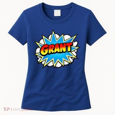 Grant Comic Name Retro Women's T-Shirt