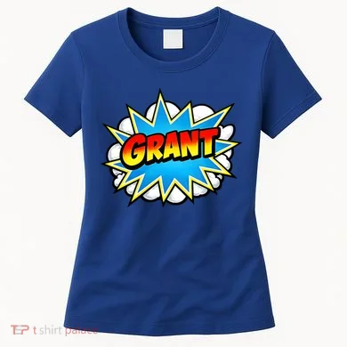 Grant Comic Name Retro Women's T-Shirt