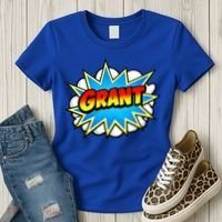 Grant Comic Name Retro Women's T-Shirt thumb 3