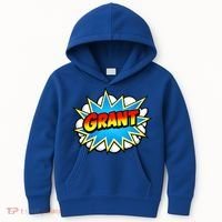 Grant Comic Name Retro Kids Hoodie thumb 0
