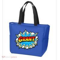 Grant Comic Name Retro Tote Bag thumb 3