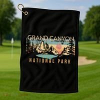 Grand Canyon National Park Golf Towel thumb 1