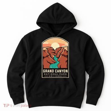 Grand Canyon National Park Throwback Design Classic Hoodie