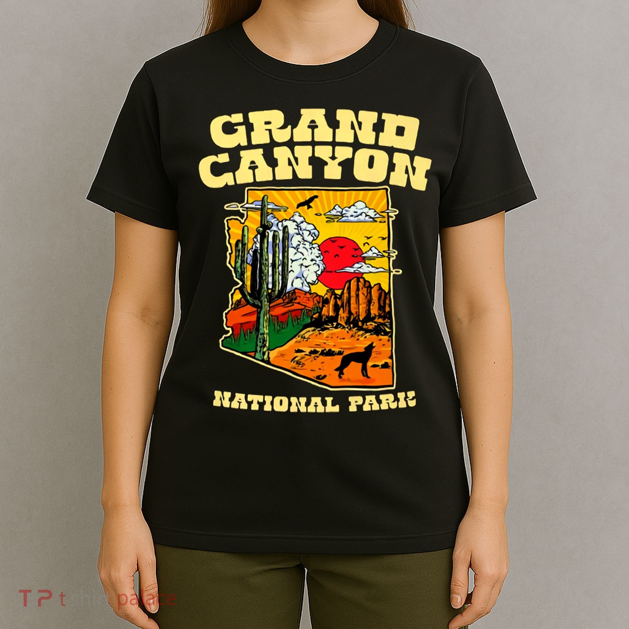 Grand Canyon National Park Arizona Travel Lover Camping T-Shirt