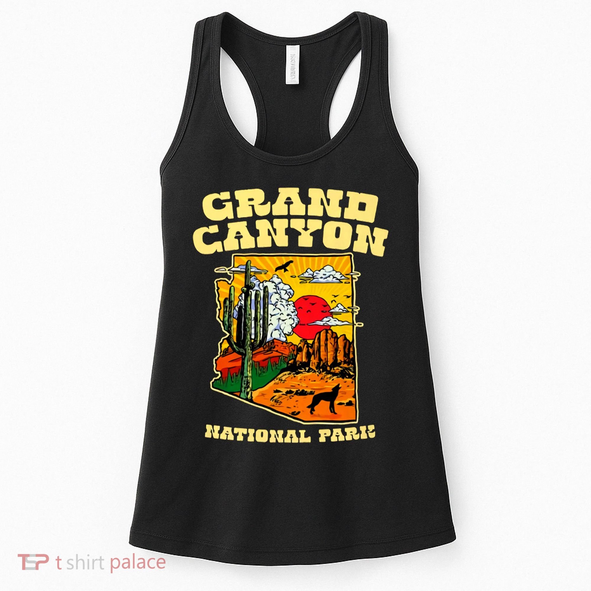 Grand Canyon National Park Arizona Travel Lover Camping Women's Tank Top
