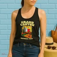 Grand Canyon National Park Arizona Travel Lover Camping Women's Tank Top thumb 2