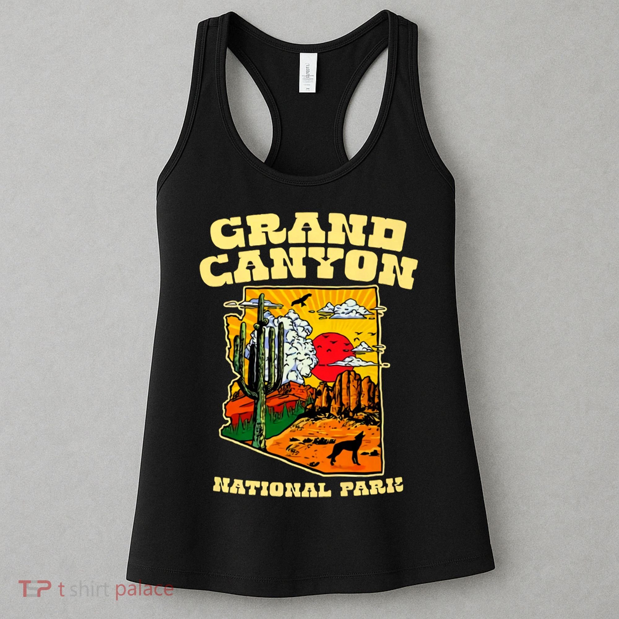 Grand Canyon National Park Arizona Travel Lover Camping Women's Tank Top