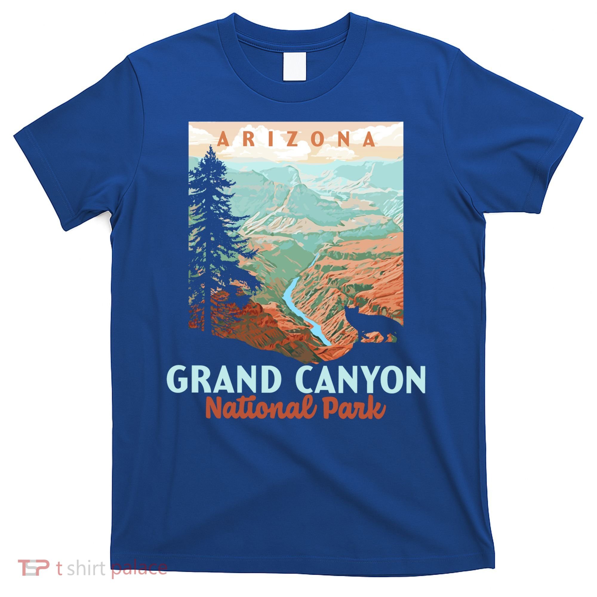 Grand Canyon National Park Arizona Vintage Wpa Style Gift T-Shirt