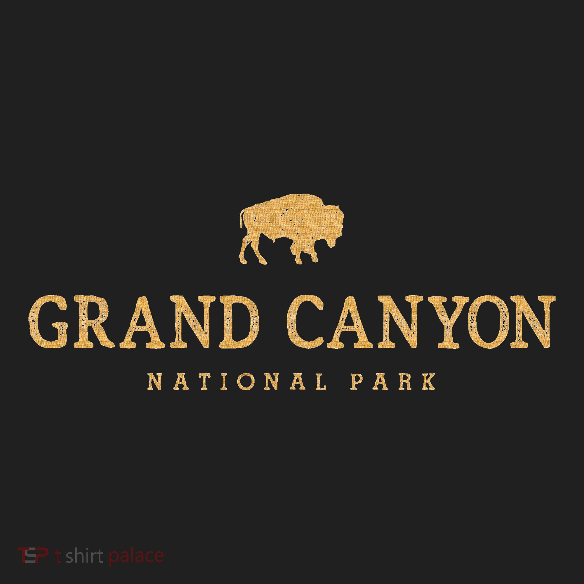 Grand Canyon National Park Arizona Bison Buffalo Graphic Hat