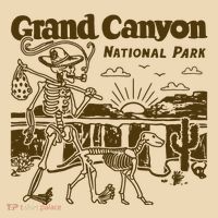 Grand Canyon National Park Monument Valley Funny Camping Tote Bag thumb 4