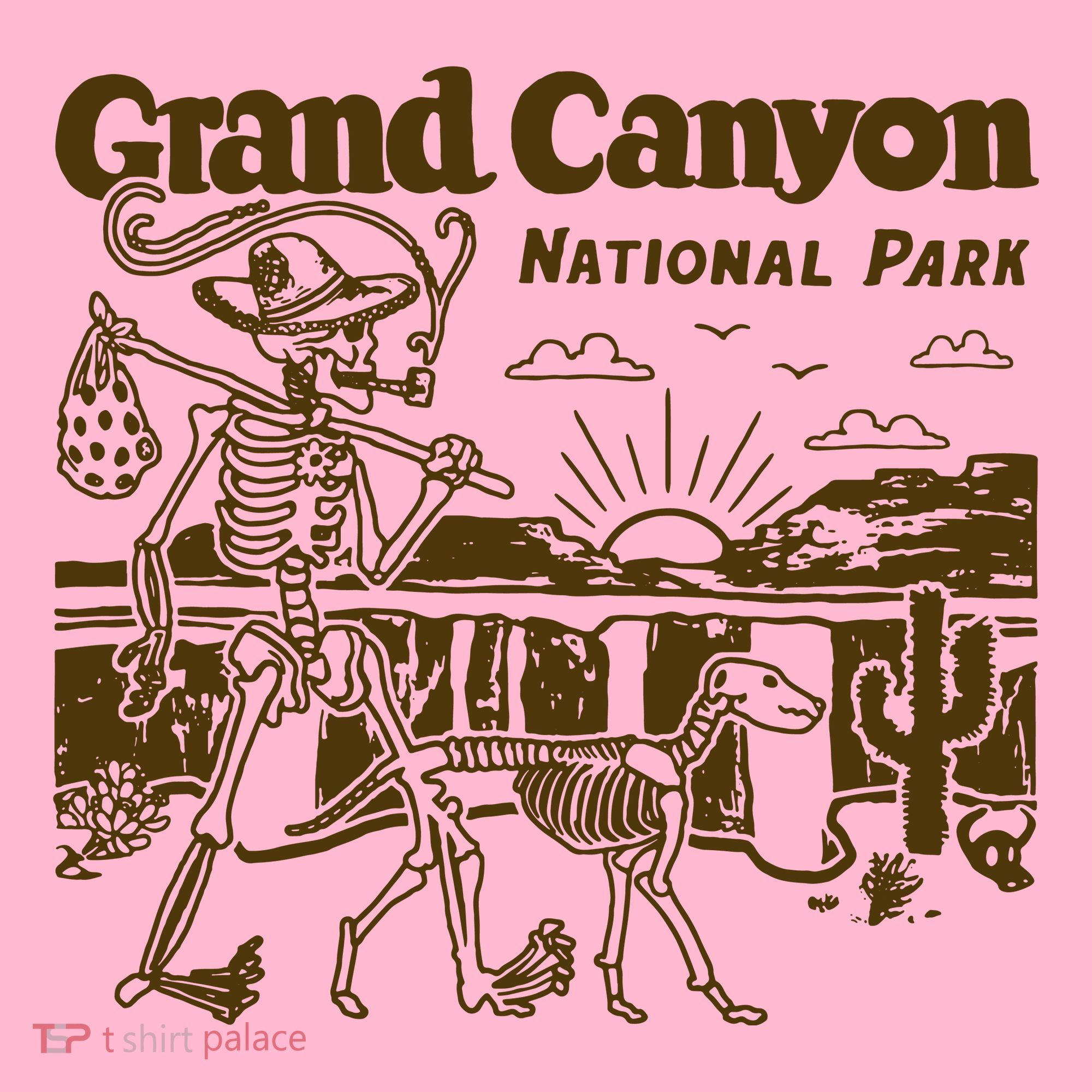 Grand Canyon National Park Monument Valley Funny Camping Coaster