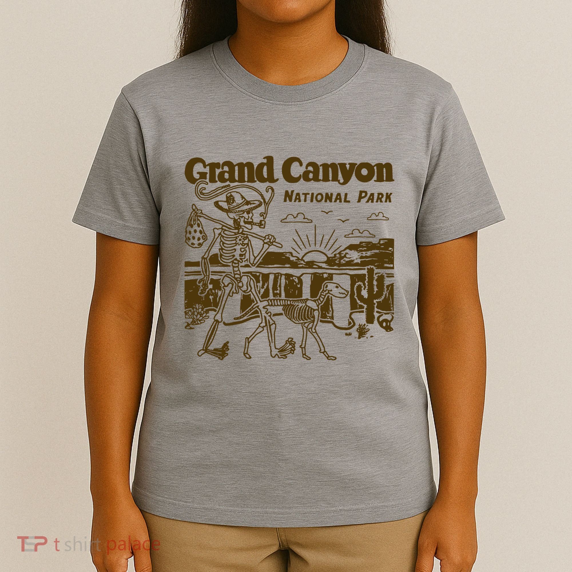 Grand Canyon National Park Monument Valley Funny Camping T-Shirt