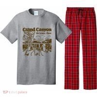 Grand Canyon National Park Monument Valley Funny Camping Pajama Set thumb 0