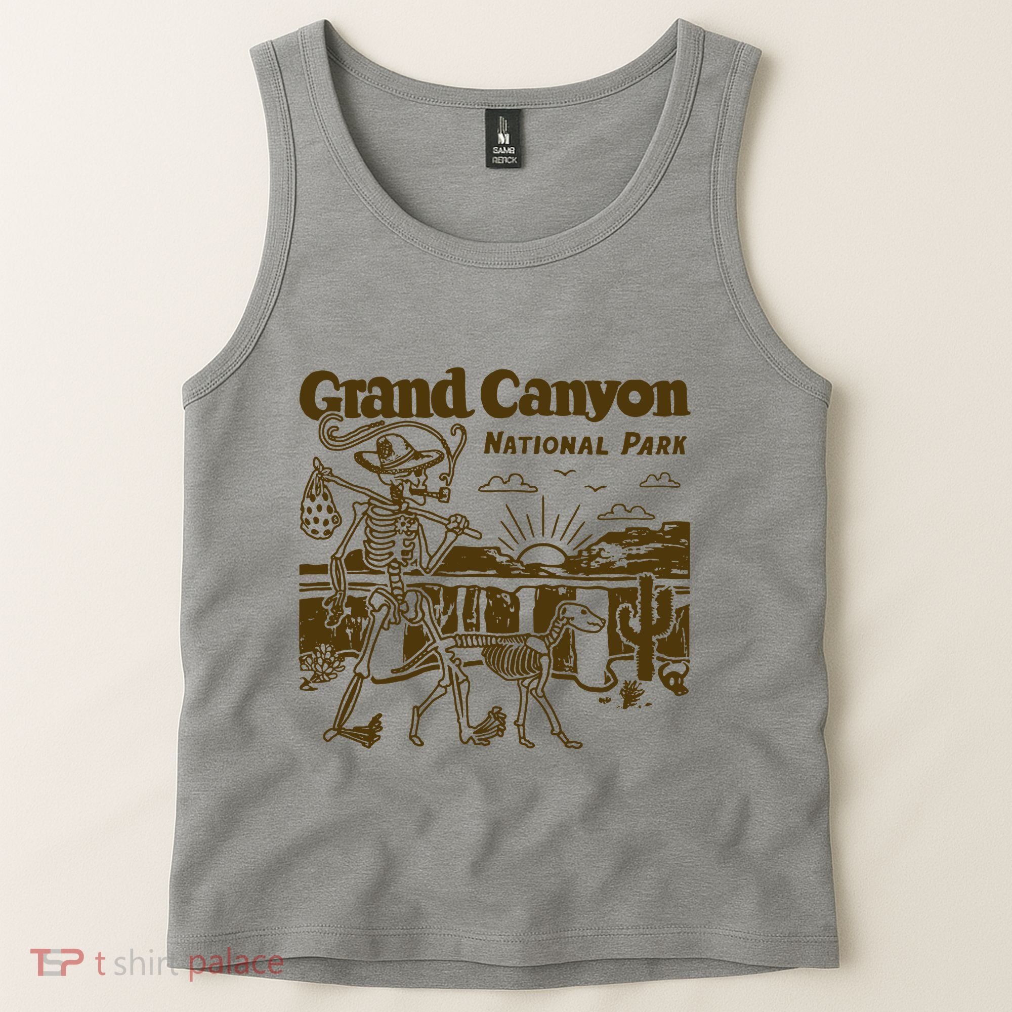 Grand Canyon National Park Monument Valley Funny Camping Tank Top