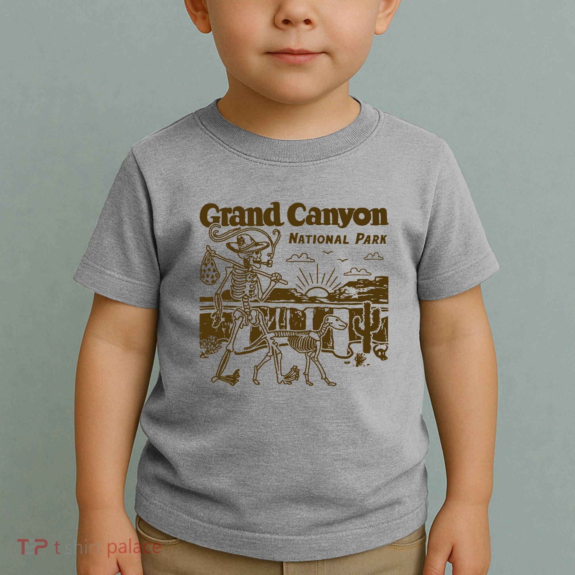 Grand Canyon National Park Monument Valley Funny Camping Toddler T-Shirt