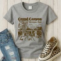 Grand Canyon National Park Monument Valley Funny Camping Women's T-Shirt thumb 3