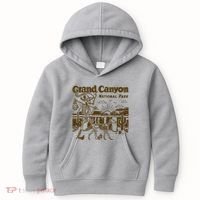 Grand Canyon National Park Monument Valley Funny Camping Kids Hoodie thumb 0