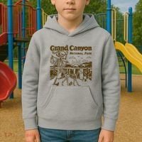 Grand Canyon National Park Monument Valley Funny Camping Kids Hoodie thumb 2