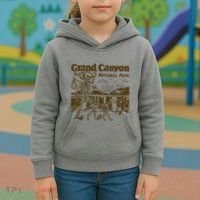 Grand Canyon National Park Monument Valley Funny Camping Kids Hoodie thumb 3