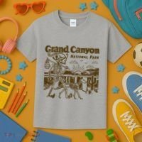 Grand Canyon National Park Monument Valley Funny Camping Kids T-Shirt thumb 3