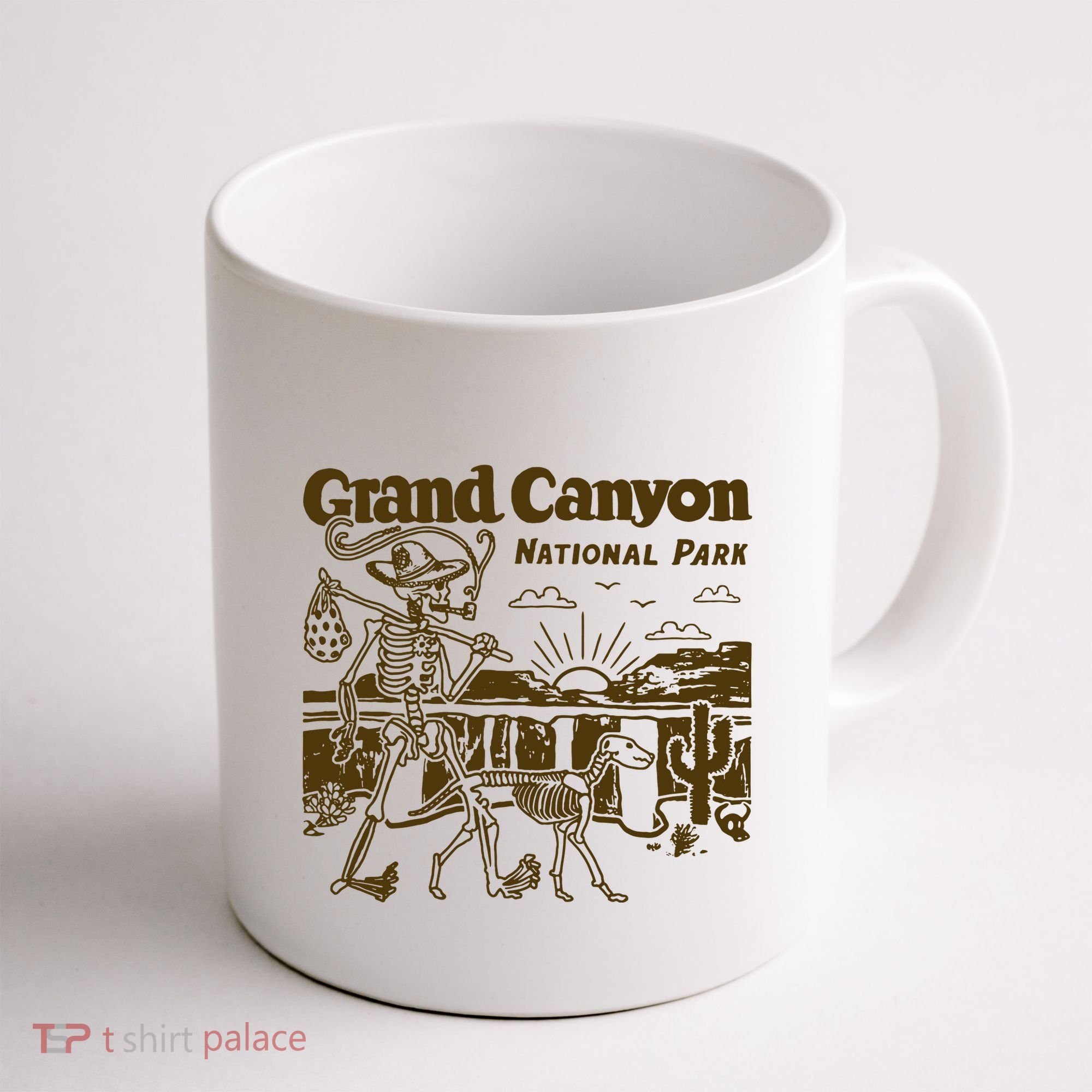 Grand Canyon National Park Monument Valley Funny Camping Coffee Mug