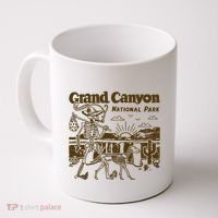 Grand Canyon National Park Monument Valley Funny Camping Coffee Mug thumb 0