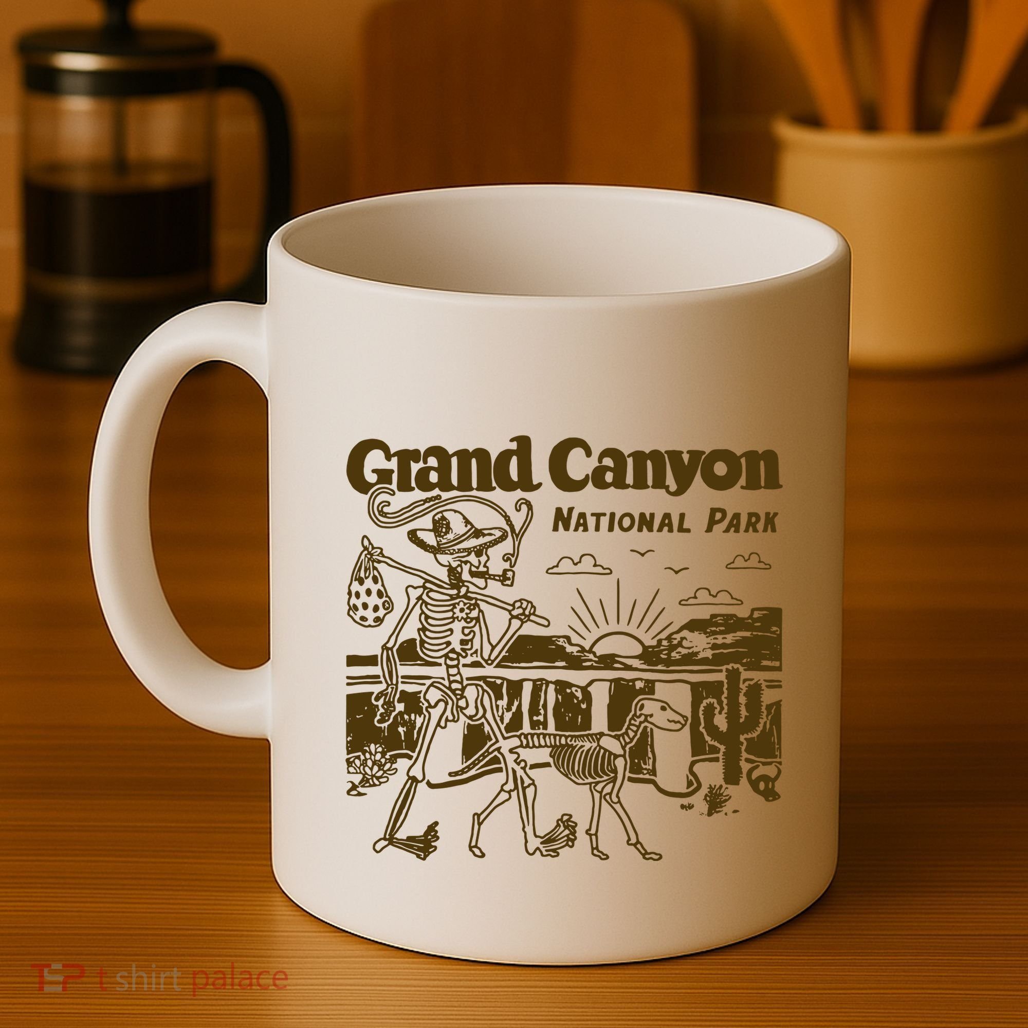 Grand Canyon National Park Monument Valley Funny Camping Coffee Mug