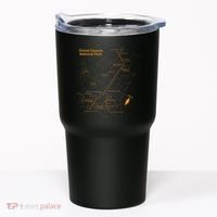 Grand Canyon National Park Trail Map Hiking Love Tumbler thumb 0