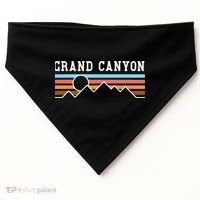 Grand Canyon National Park Retro Camping Hiking USA-Made Doggie Bandana thumb 0