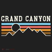 Grand Canyon National Park Retro Camping Hiking Beanie thumb 2