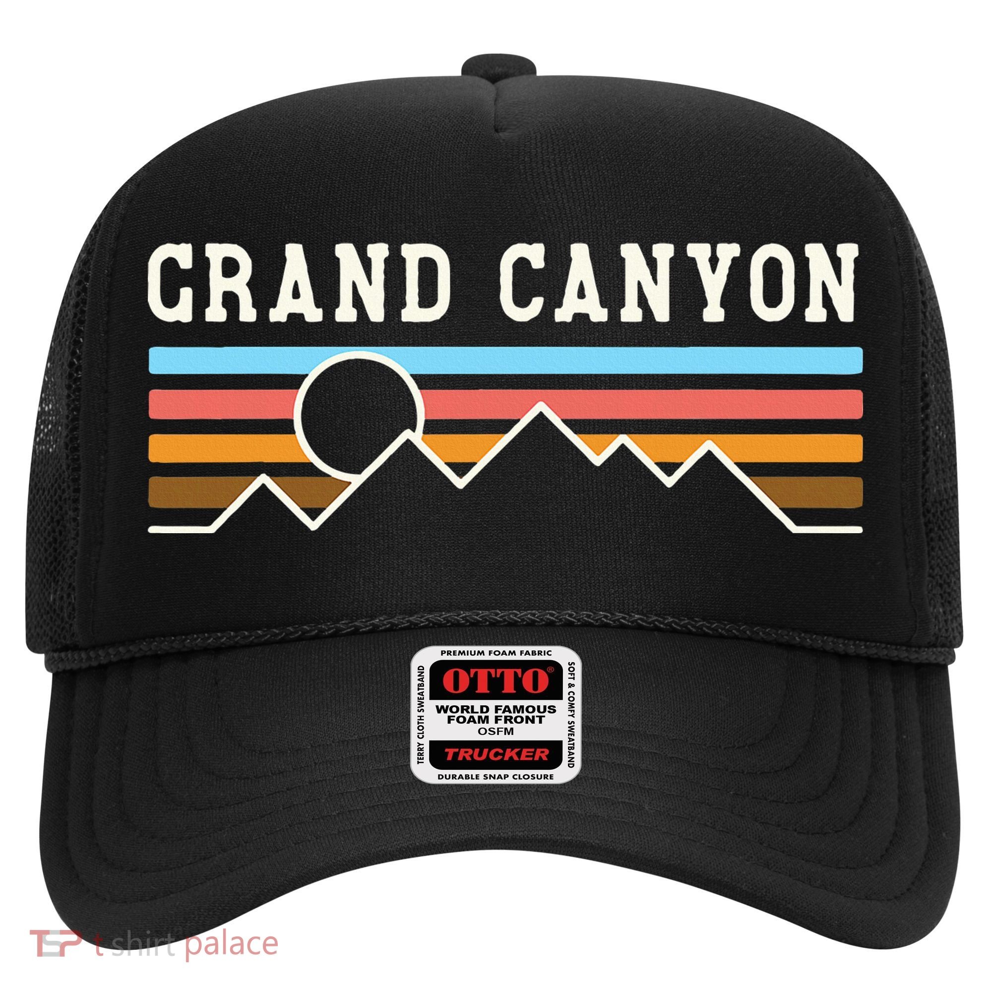 Grand Canyon National Park Retro Camping Hiking Hat