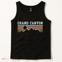 Grand Canyon National Park Retro Camping Hiking Tank Top thumb 2
