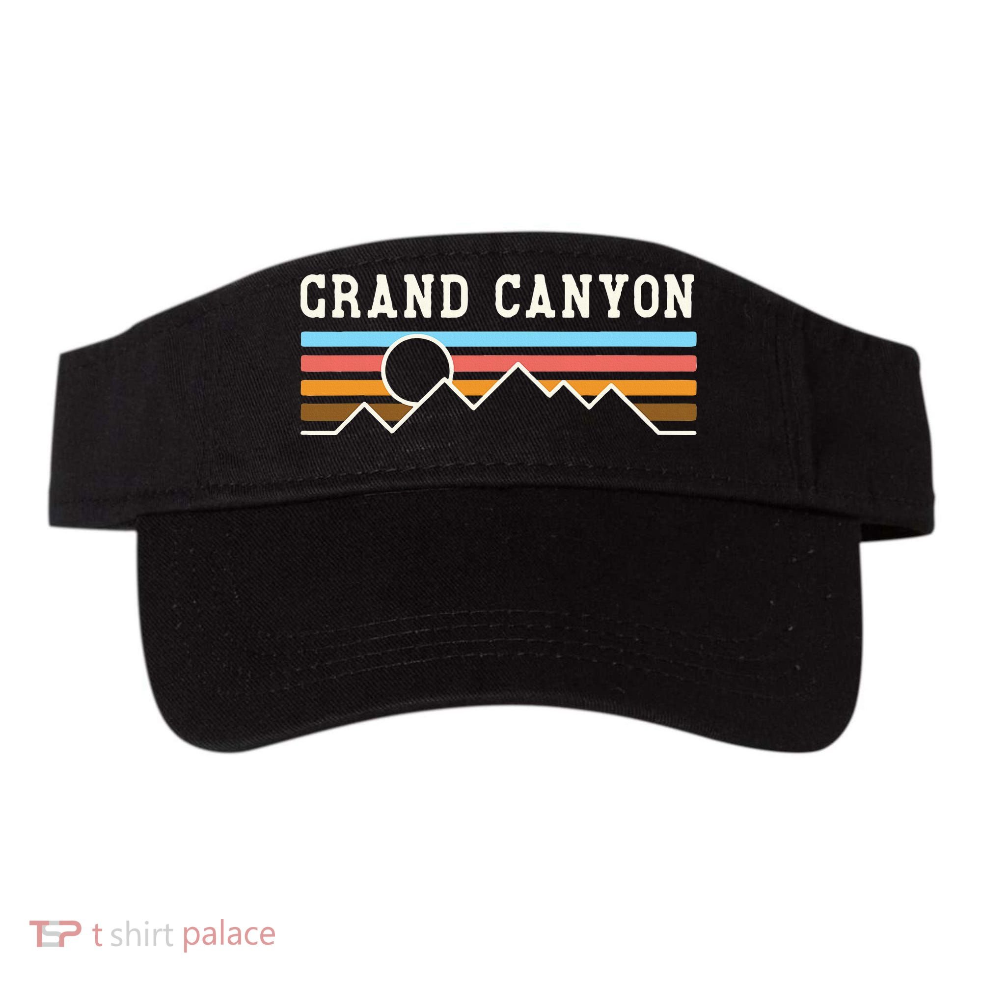 Grand Canyon National Park Retro Camping Hiking Visor
