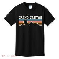 Grand Canyon National Park Retro Camping Hiking Kids T-Shirt thumb 0